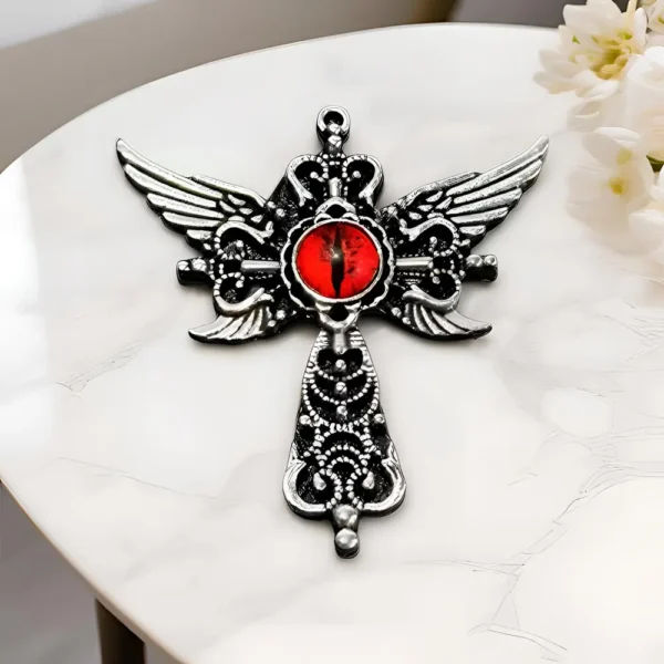 Guardian Eye Cross Pendant