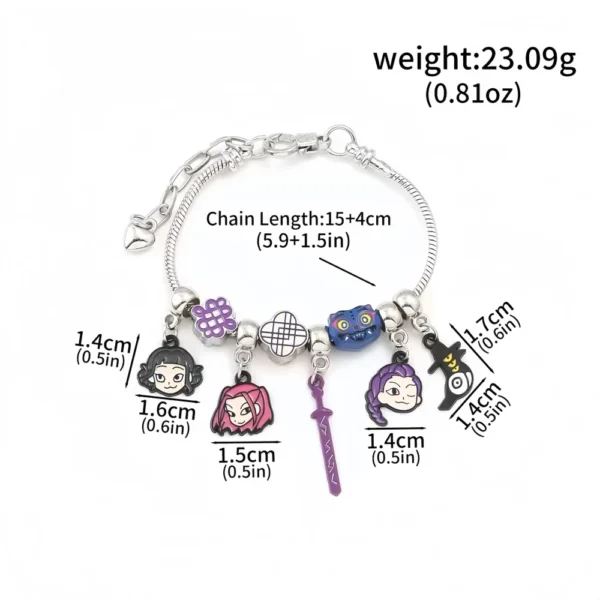 K-POP Cartoon Bracelet Pendant