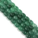 Crackle Glass Oval Beads