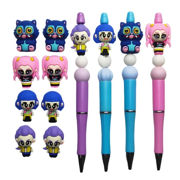 K-POP Silicone Beads