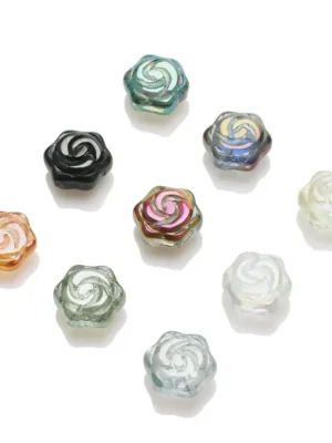 Flower Clusters Of Beads