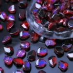12x16mm Irregular Glass Beads for DIY Bracelets, Necklaces