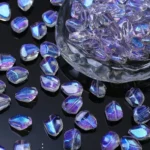 12x16mm Irregular Glass Beads for DIY Bracelets, Necklaces