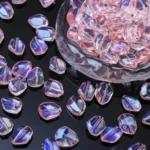 12x16mm Irregular Glass Beads for DIY Bracelets, Necklaces