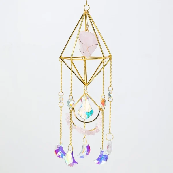Sun Catcher Pendant in Rhombus Shape