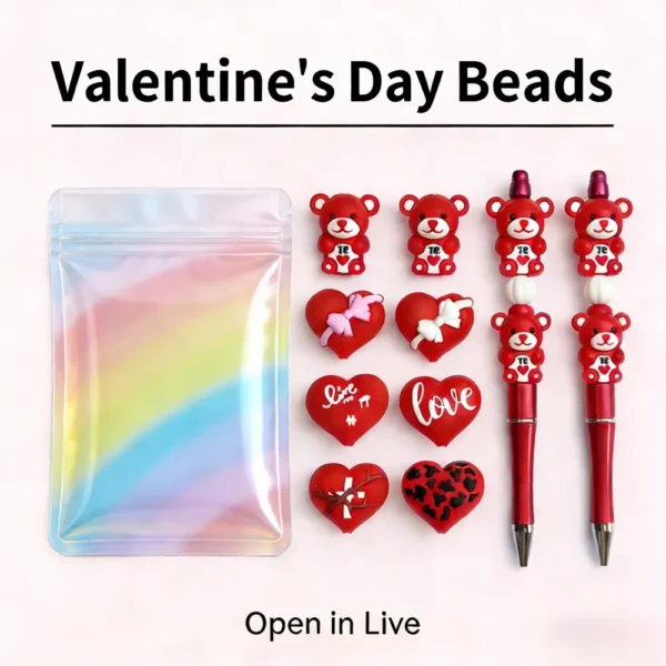 Valentine's Day Beads