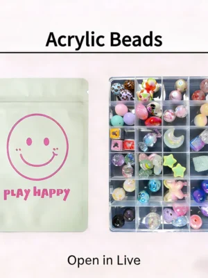 Acrylic Beads Lucky Bags - Open in Live