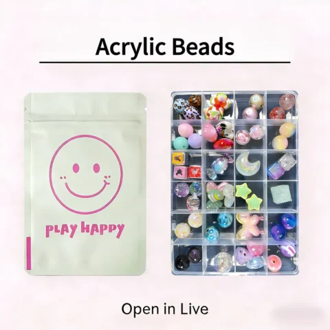 Acrylic Beads Lucky Bags - Open in Live