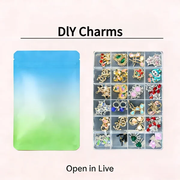 DIY Charms Lucky Bags Has Surprise-Open in Live