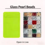 DIY Glass Pearl Beads Lucky Bags Has Surprise-Open in Live