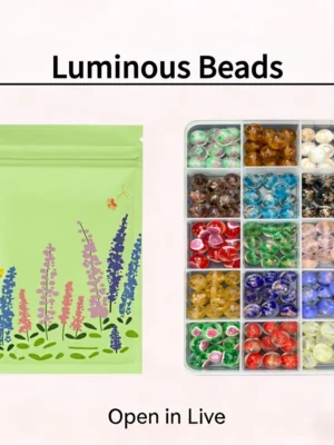 DIY Luminous beads Lucky Bags Has Surprise-Open in Live