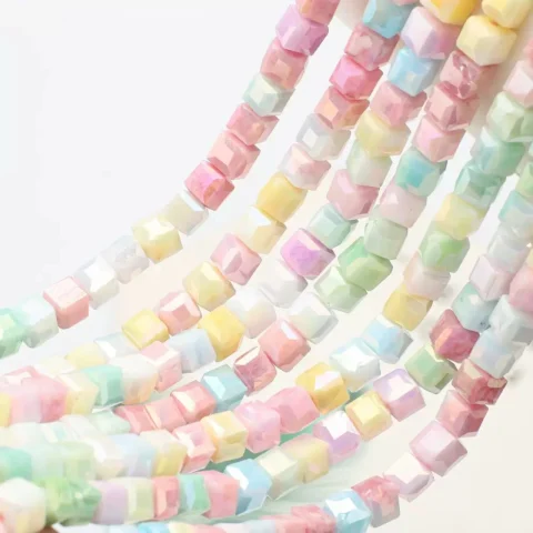 6mm x 8mm square beads