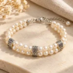 20 PCS Antique Silver Curved Two-Hole Spacer Beads