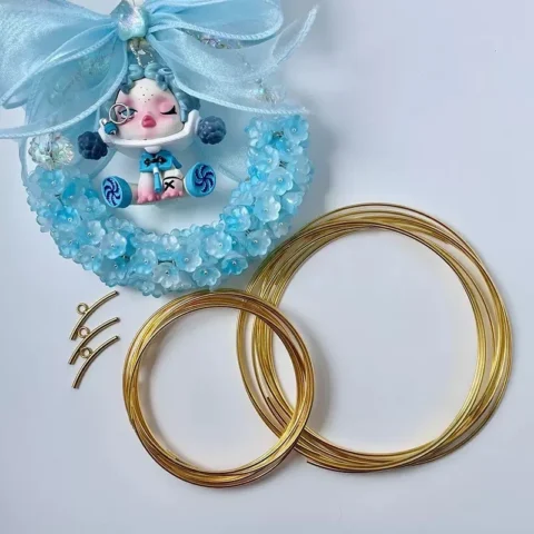 DIY Car Hanging Ring – Round Frame