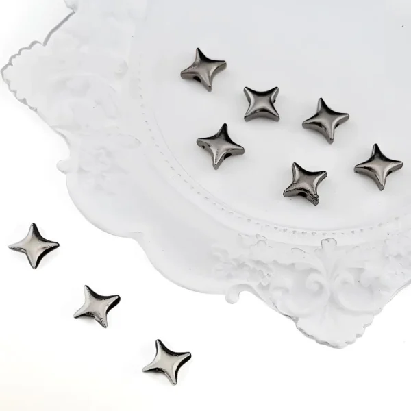 Star Spacer Beads for Jewelry Making