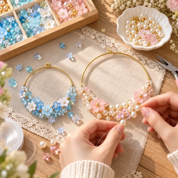Gold Metal Hoops for DIY Hanging Decorations – 80mm & 100mm