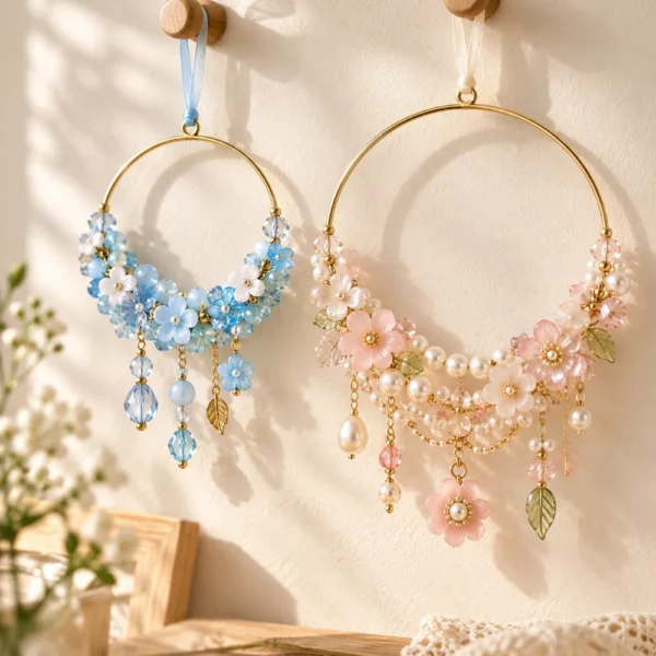 Gold Metal Hoops for DIY Hanging Decorations – 80mm & 100mm