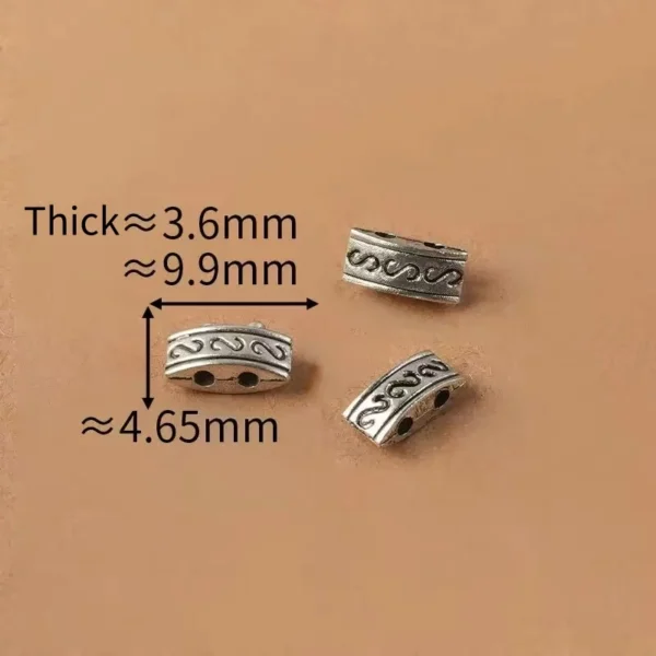 Two-hole Spacer Bead