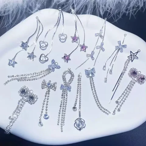 Fancy Long Tassel Pendant