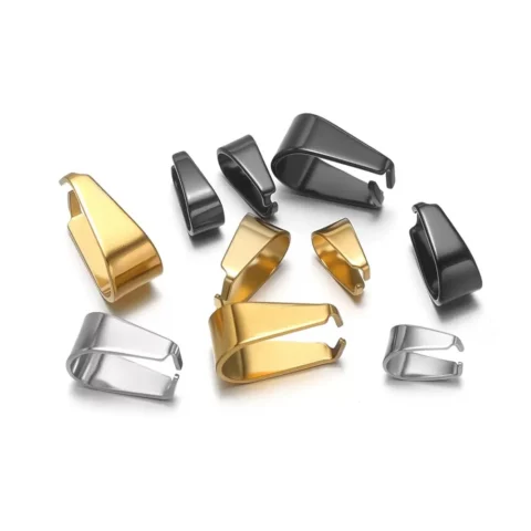 Stainless Steel Bean Clasp for DIY Jewelry Making