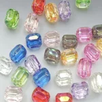 16mm Acrylic Barrel Beads for Jewelry Making