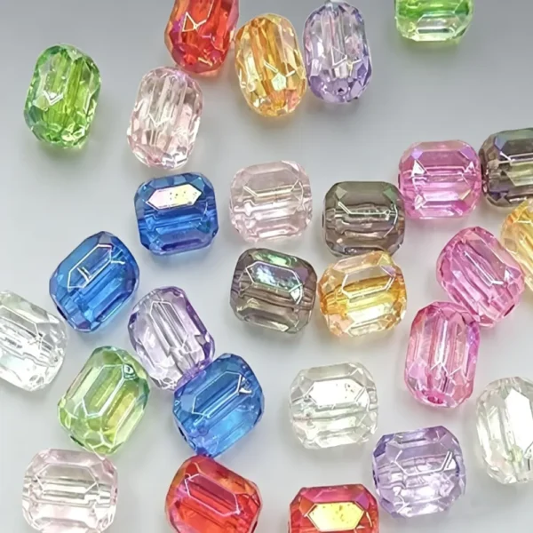 16mm Acrylic Barrel Beads for Jewelry Making