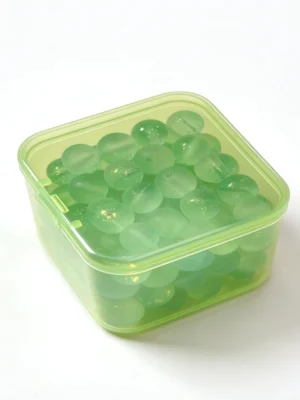 Frosted Glass Beads - DIY beading material