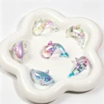 Acrylic Dolphin Beads for Beaded Pens