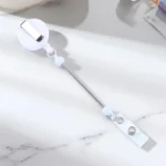 Beadable Badge Reel Clips – Retractable DIY ID Holder