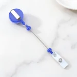 Beadable Badge Reel Clips – Retractable DIY ID Holder
