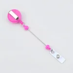 Beadable Badge Reel Clips – Retractable DIY ID Holder