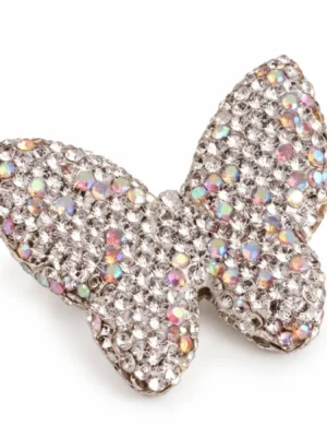 Rhinestone Butterfly Bead Dbb-l