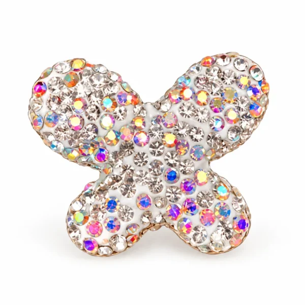 1 PC Rhinestone Butterfly Bead for Beadable Pens – 2 Styles