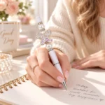 1 PC Rhinestone Butterfly Bead for Beadable Pens – 2 Styles