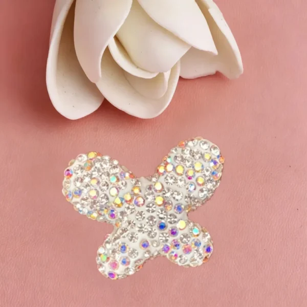 Sparkling Diamond Butterfly Beads for Handmade Jewelry