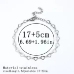Minimalist Titanium Steel Bracelet – Unisex Everyday Jewelry