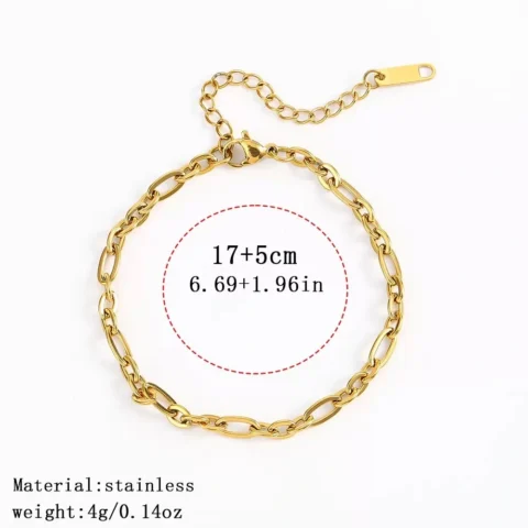 Minimalist Titanium Steel Bracelet – Unisex Everyday Jewelry