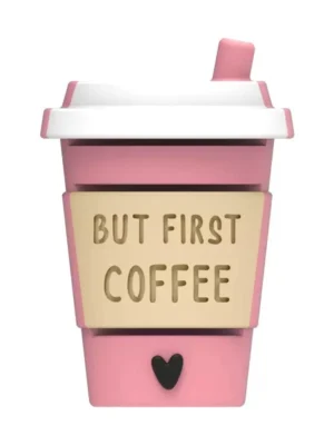 3D Coffee Cup Croc Charms