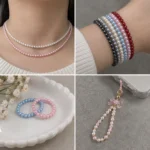 100 PCS 6mm Glass Pearl Beads for Jewelry Making