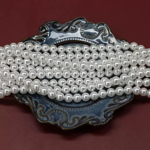 4mm Glass Pearls Beads for Jewelry Making