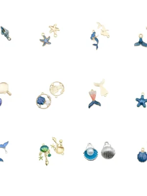Alloy Ocean Series Pendant1