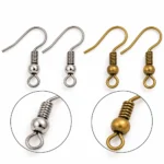 100 PCS Fishhook Earring Hooks for DIY Jewelry Making