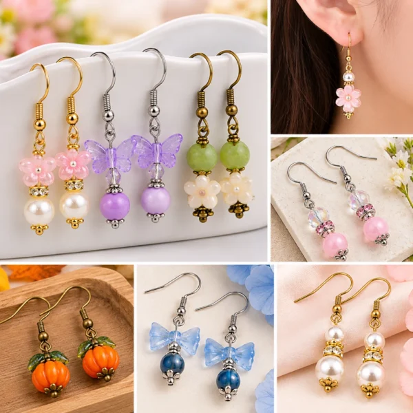 100 PCS Fishhook Earring Hooks for DIY Jewelry Making