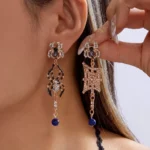 Halloween Pumpkin & Ghost Stud Earrings - Holiday Jewelry