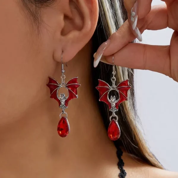 Halloween Pumpkin & Ghost Stud Earrings - Holiday Jewelry