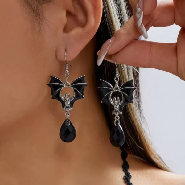 Halloween Pumpkin & Ghost Stud Earrings - Holiday Jewelry