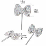 Rhinestone Bow Topper for DIY Beadable Pens