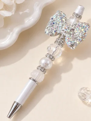 Rhinestone Bow Topper Use