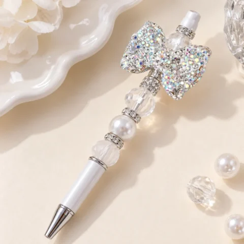 Rhinestone Bow Topper Use