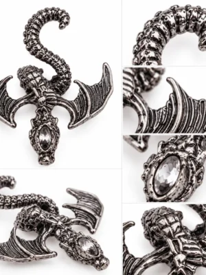 Antique Winged Dragon Details